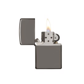 Blankpoleret Black ice Zippo lighter