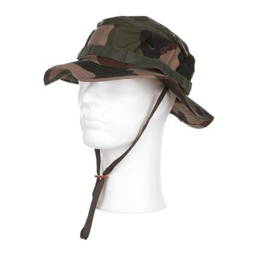 Boonie Hat med Moskitonet set i farven French Camo