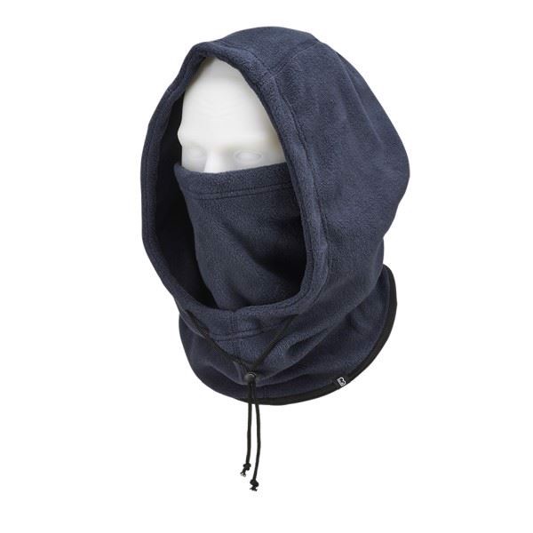 Fleece Balaclava med hætte i farven Navy