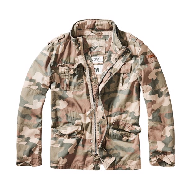Brandit Britannia fieldjacket, Lys woodland, L