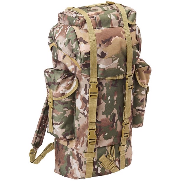 Brandit Kamprygsæk, 65 liter, Tactical Camouflage
