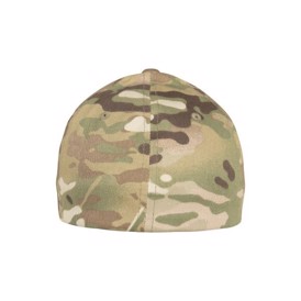 Brandit Flexfit Cap i MultiCam Sløring set bagfra