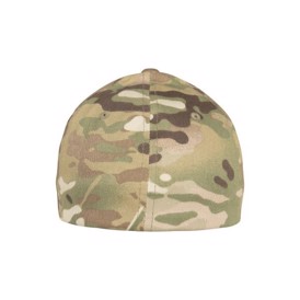 Brandit Flexfit Cap i MultiCam Sløring set bagfra