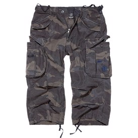 Industry 3/4 darkcamo vintage shorts fra Brandit