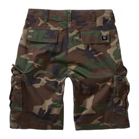 Brandit Kids Camouflage shorts, Woodland camo