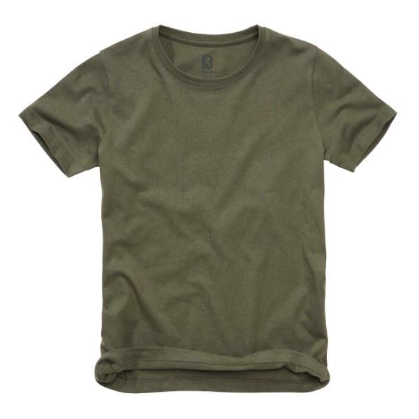 Brandit Kids T-shirt i farven Oliven