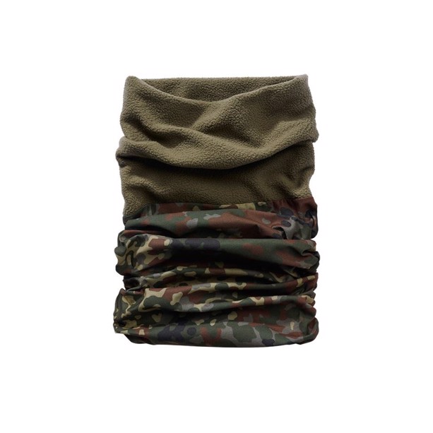 Brandit Halsrør med Fleece i farven Flecktarn Camo