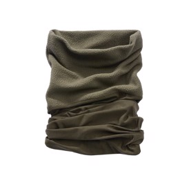 Brandit Multifunktionelt halsrør med fleece i farven Oliven