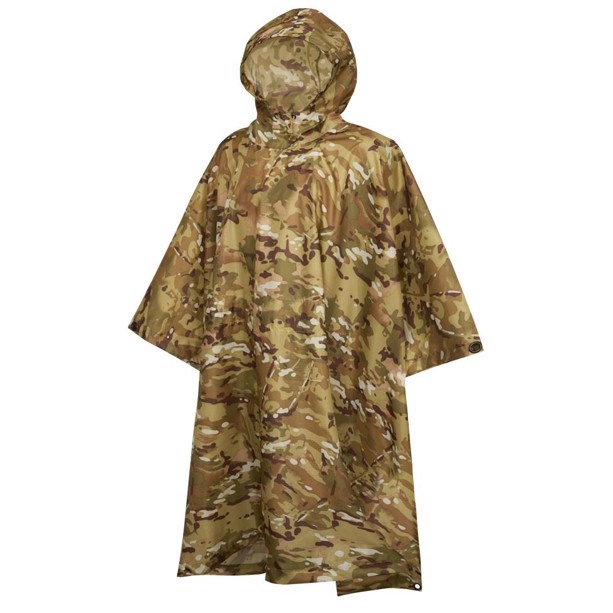 Regnslag i farven Tactical Camo