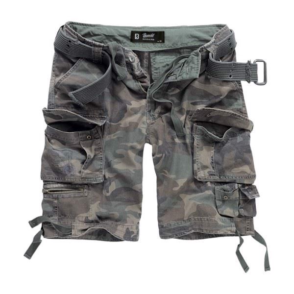 Brandit Savage Cargo Shorts i farven Woodland Camouflage
