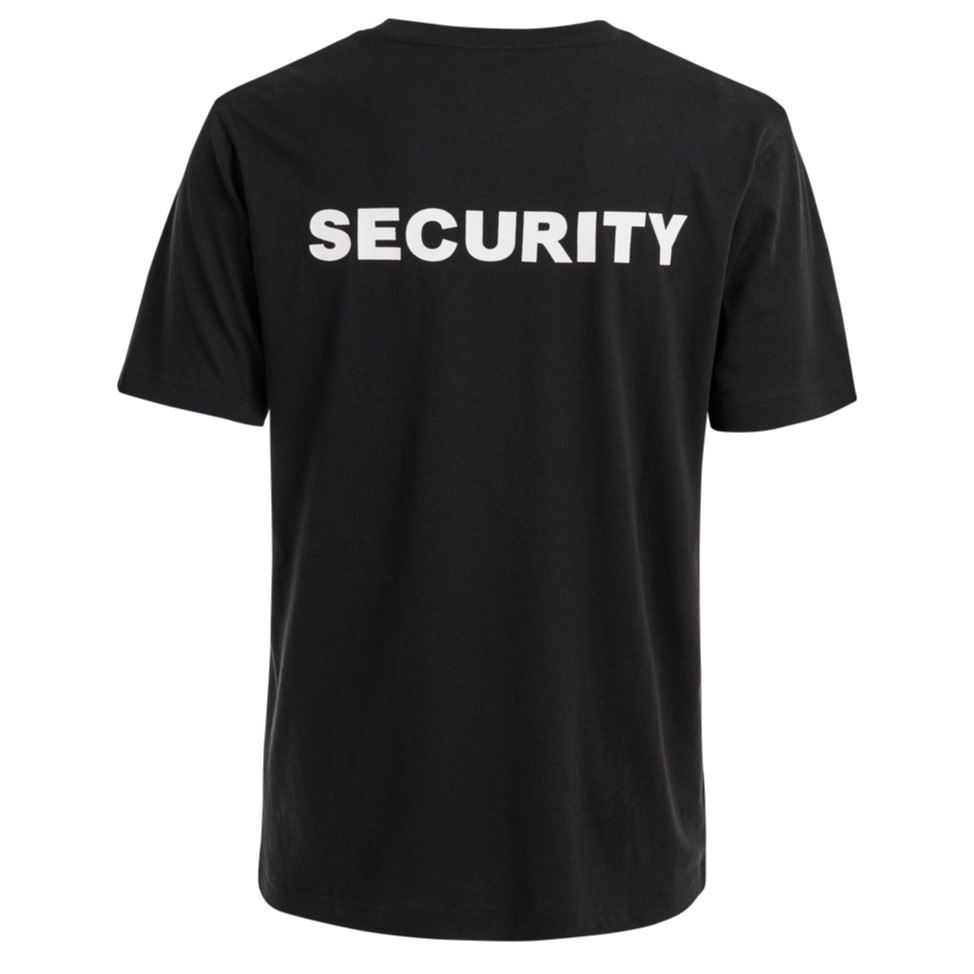 Security T-shirt med logo | God kvalitet |