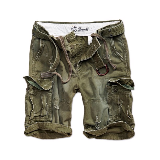 Shell Valley Heavy oliven vintage shorts fra Brandit