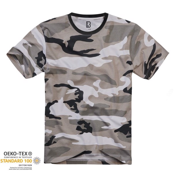 Camouflage T-shirt til herre i Urban Camo