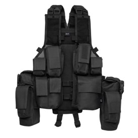 Brandit Tactical Vest i farven Sort