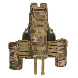 Brandit Tactical Vest i farven Tactical Camo set bagfra