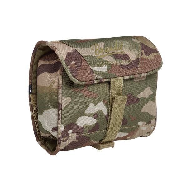 Brandit toilettaske i Farven Tactical Camo