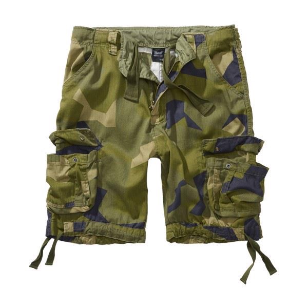 Brandit Urban Lengend Cargo Shorts i farven Svensk Camo