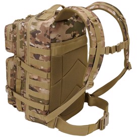 Brandit US Cooper Rygsæk bagfra i farven Tactical Camo