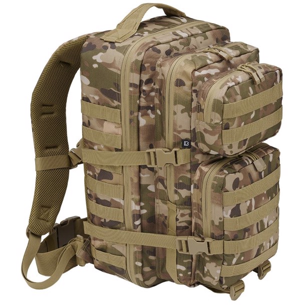 Brandit US Cooper Rygsæk 40 liter, Tactical Camo