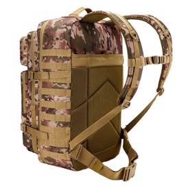 Brandit US Cooper XL Rygsæk 65 liter i farven Tactical Camo set fra siden