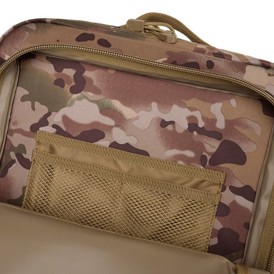 Brandit US Cooper XL Rygsæk 65 liter i farven Tactical Camo lommer i mellemrum