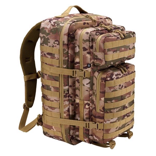 Brandit US Cooper XL Rygsæk 65 liter i farven Tactical Camo