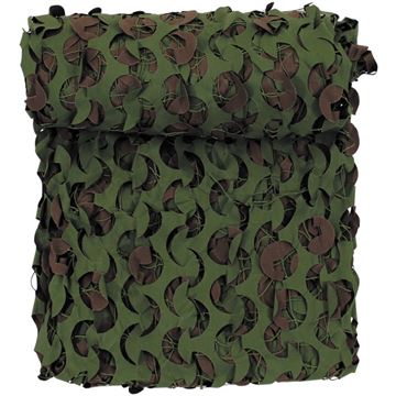 Britisk Brandhæmmende Camouflagenet 3 x 3 meter i Grøn og Brun