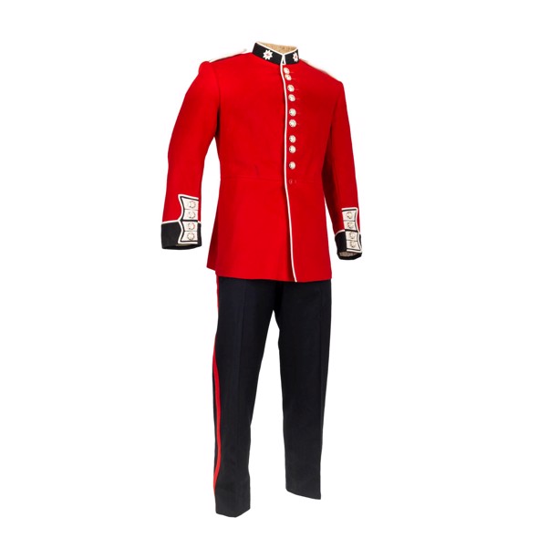 Garder uniform britisk. Brugt