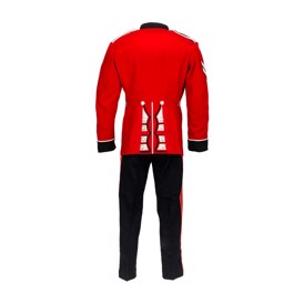 Garder uniformssæt mørkeblå og rødt