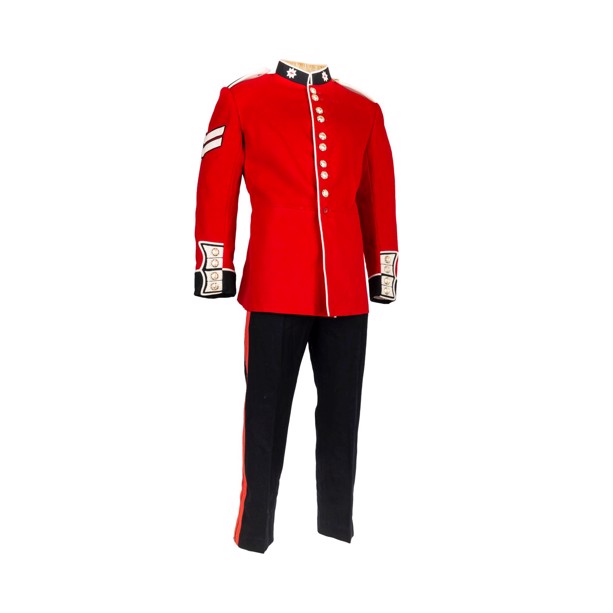 Garder uniform britisk. Brugt