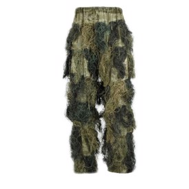 Ghillie suit bukser med woodland frynser