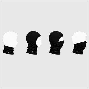 Bushcamp Arctic Balaclava set med detaljer om hvordan den kan bruges
