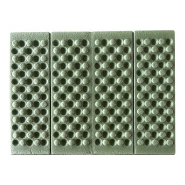 Bushcamp Foldbart Siddeunderlag i Skum set med grøn side