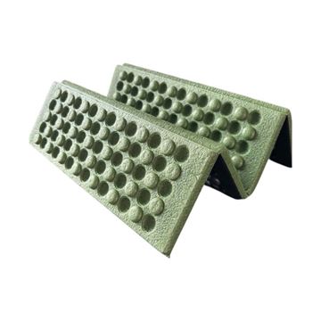 Bushcamp Foldbart Siddeunderlag i Skum set som zigzag