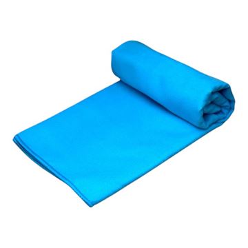 Bushcamp Microfiber Håndklæde, Ocean Blue, 140 x 70 cm
