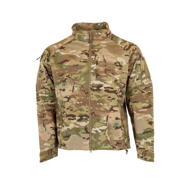 All-around camouflage softshell jakke