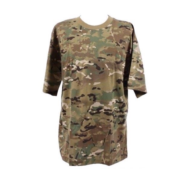 Army T-shirt i farven Tactical Camo