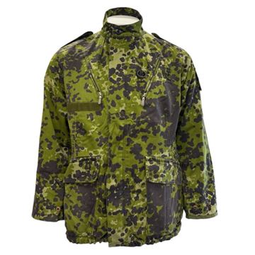 Camouflage jakke M/84 dansk kampjakke, Brugt