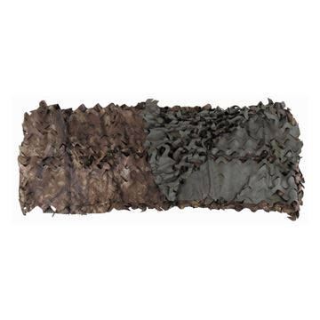 Vendbart Sløringsnet med Opbevaringstaske set i farven Hunter Brown og Oliven