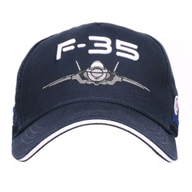 Cap med F-35 Royal Air Force i farven navy blå