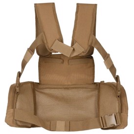 Chest Rig Mission i farven Coyote Tan med mesh foer