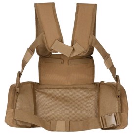 Chest Rig Mission i farven Coyote Tan med mesh foer