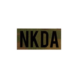 Clawgear NKDA IR velcromærke i multicam