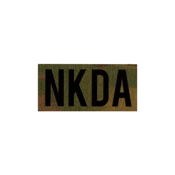 Clawgear NKDA IR velcromærke i multicam