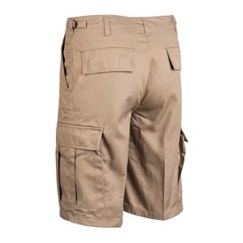 Combat Shorts i farven Khaki set bagfra