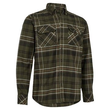 Deerhunter Caleb Skjorte set i farven Green Check
