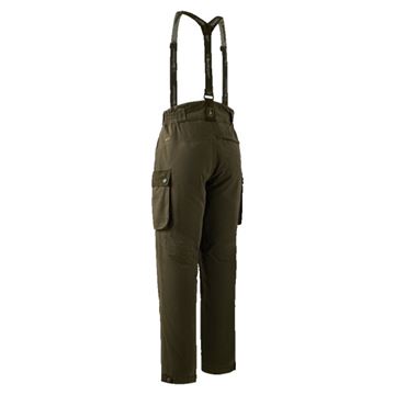 Deerhunter Eagle Winter Jagtbukser med aftagelige seler set bagfra
