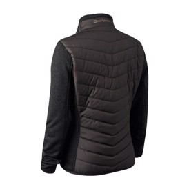 Deerhunter Lady Caroline vatteret jakke, Brown Leaf set bagfra