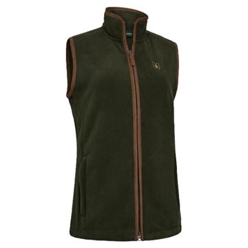 Deerhunter Lady Cumbria Fleece Vest set i farven Forest Ember