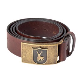 Læderbælte fra Deerhunter i cognac brown